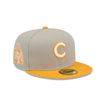 This is a Official New Era Chicago Cubs Grey 59FIFTY Cap 1