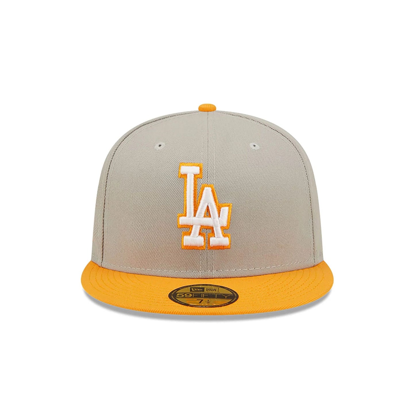 This is a Official New Era LA Dodgers Grey 59FIFTY Cap 3