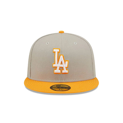 This is a Official New Era LA Dodgers Grey 59FIFTY Cap 3