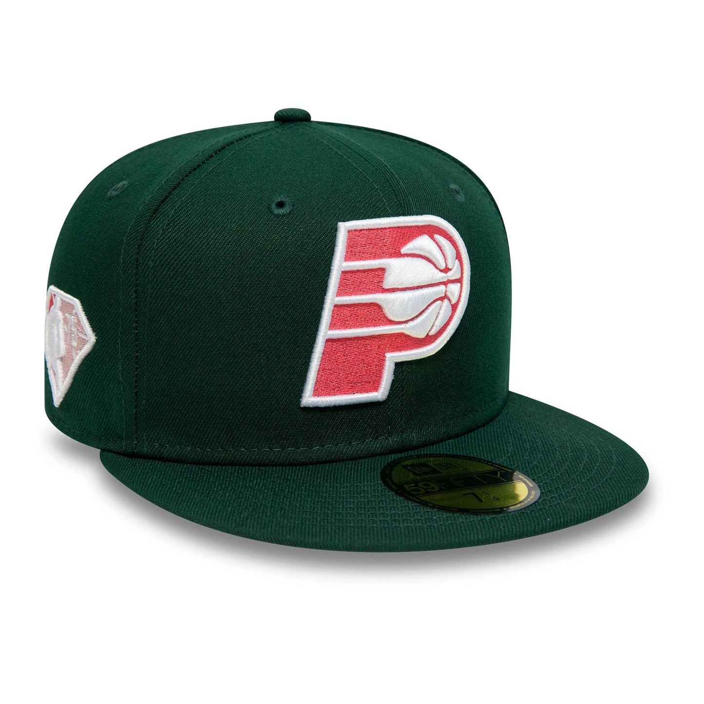 This is a Indiana Pacers NBA Classics Dark Green 59FIFTY Fitted Cap 3