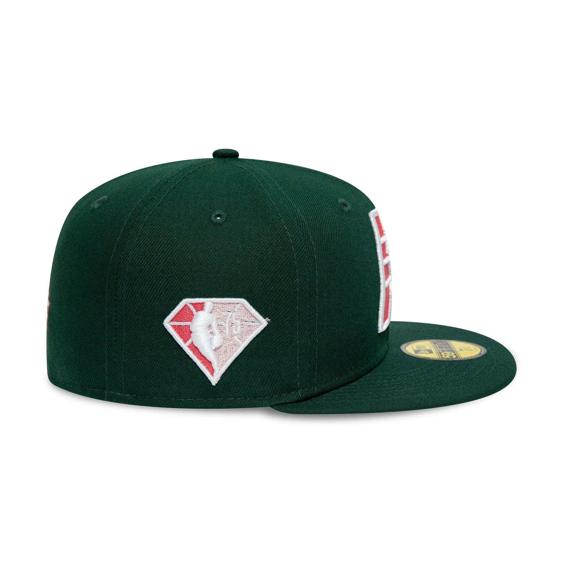 This is a Indiana Pacers NBA Classics Dark Green 59FIFTY Fitted Cap 7