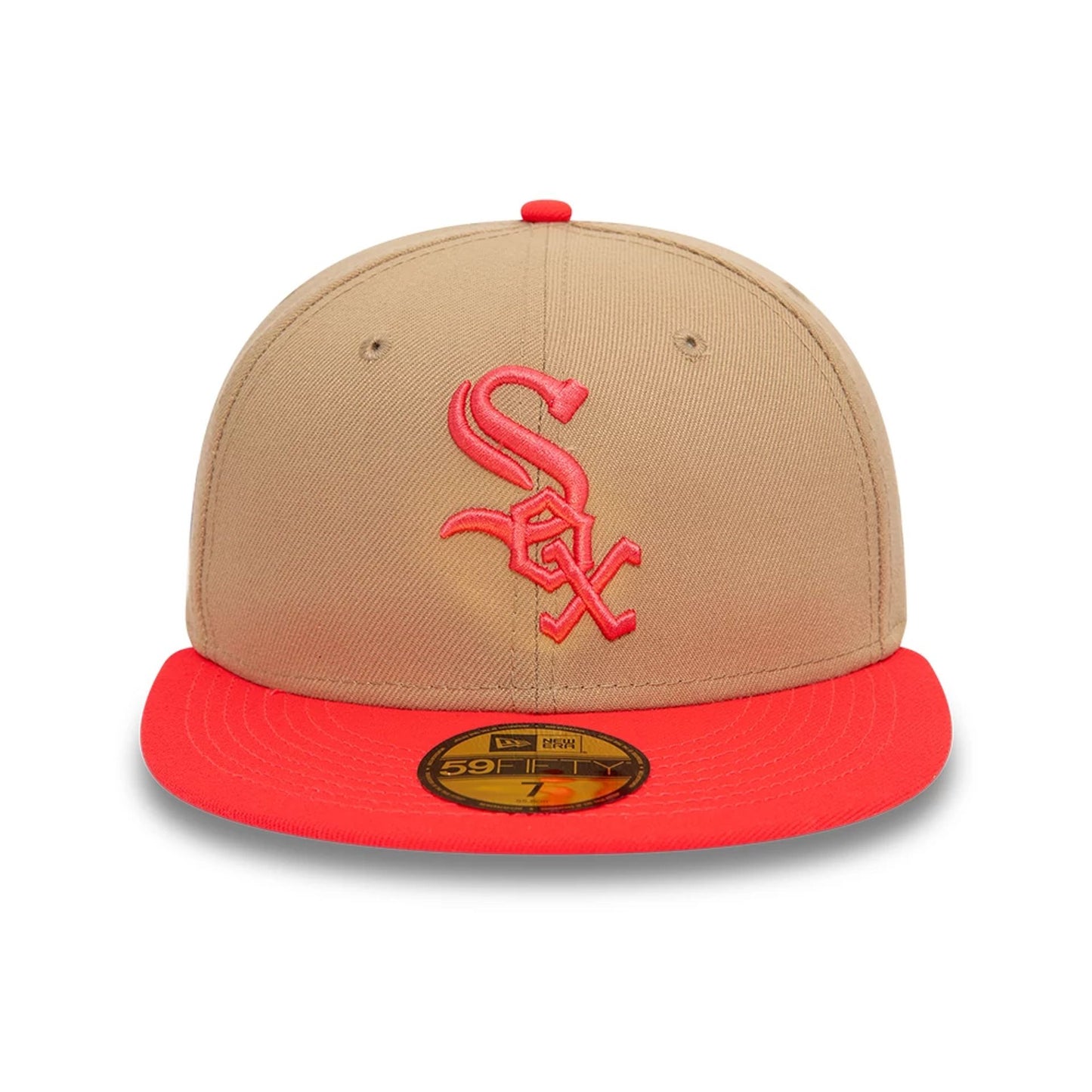 This is a Chicago White Sox Cooperstown Beige 59FIFTY Fitted Cap 3