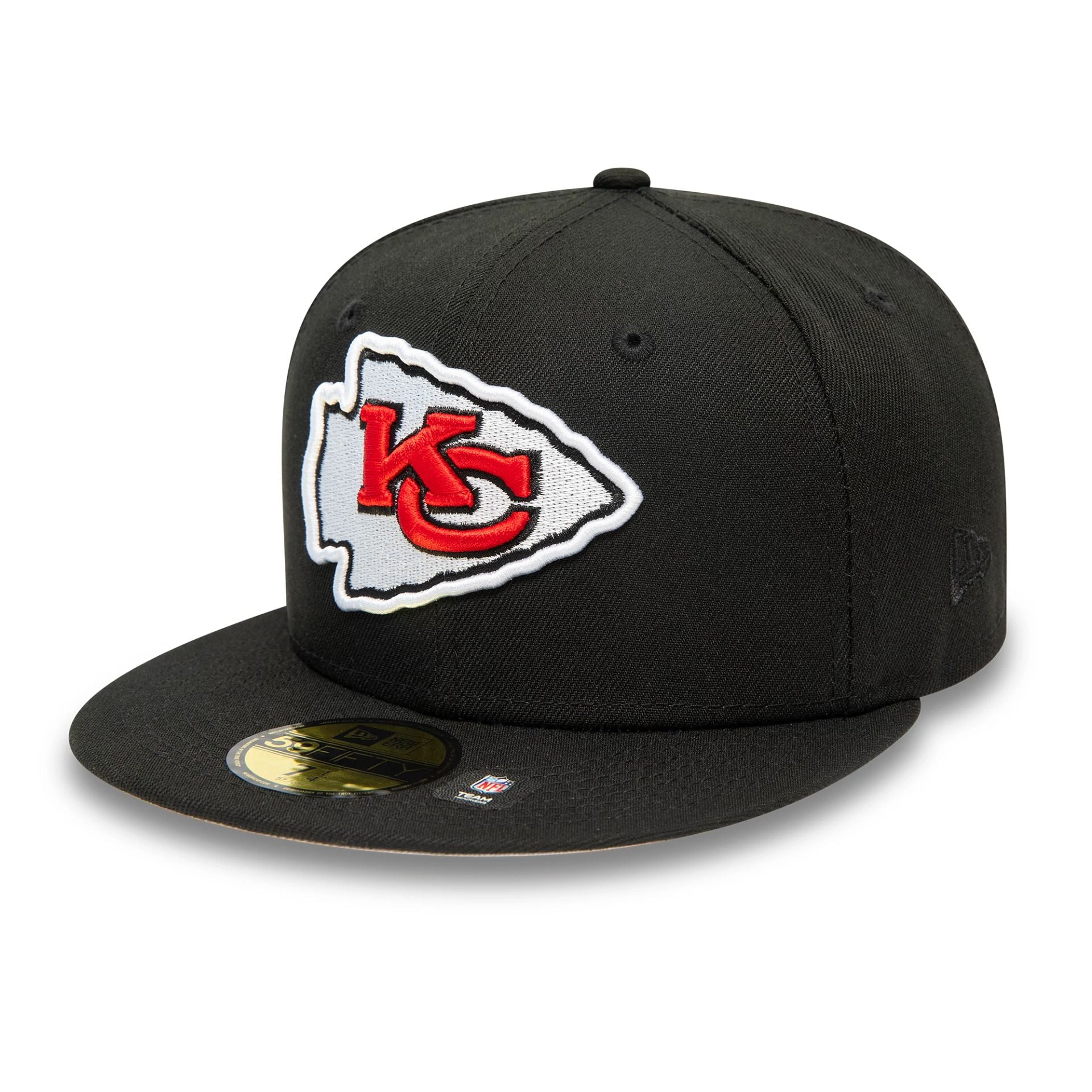 This is a Kansas City Chiefs NFL Codename Chiefs Black 59FIFTY Fitted Cap 1