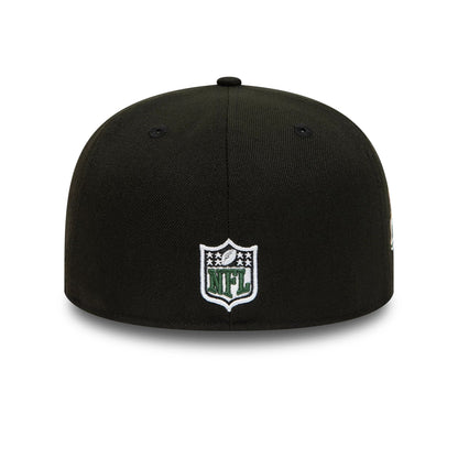 This is a Green Bay Packers NFL Teams Black 59FIFTY Cap 4