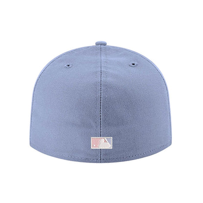 This is a Tampa Bay Rays MLB Dare To Be Brave Pastel Purple 59FIFTY Fitted Cap 4