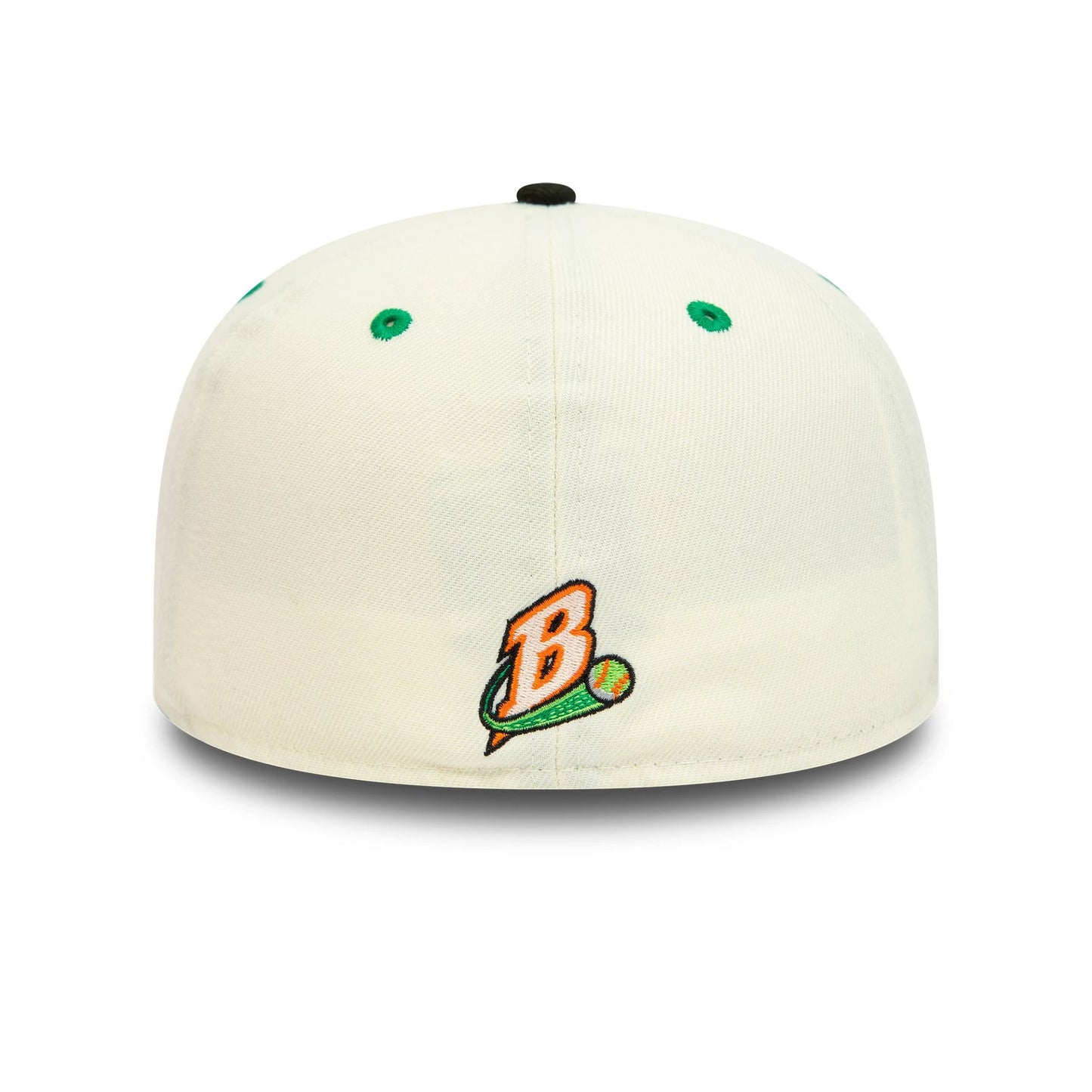 This is a Buffalo Bisons MiLB Chrome White 59FIFTY Fitted Cap 4