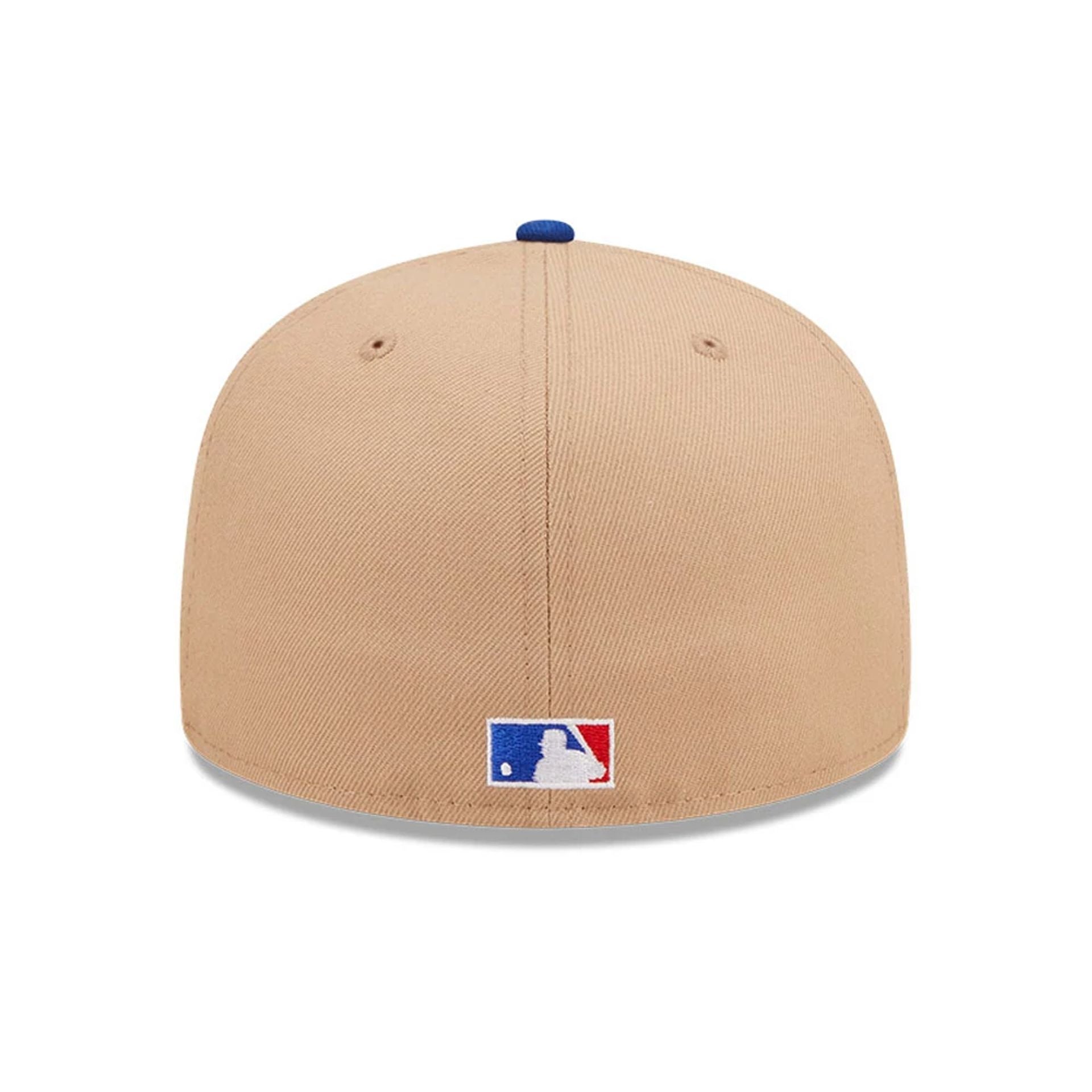 This is a Toronto Blue Jays MLB Blue Jays Fans Light Beige 59FIFTY Fitted Cap 7