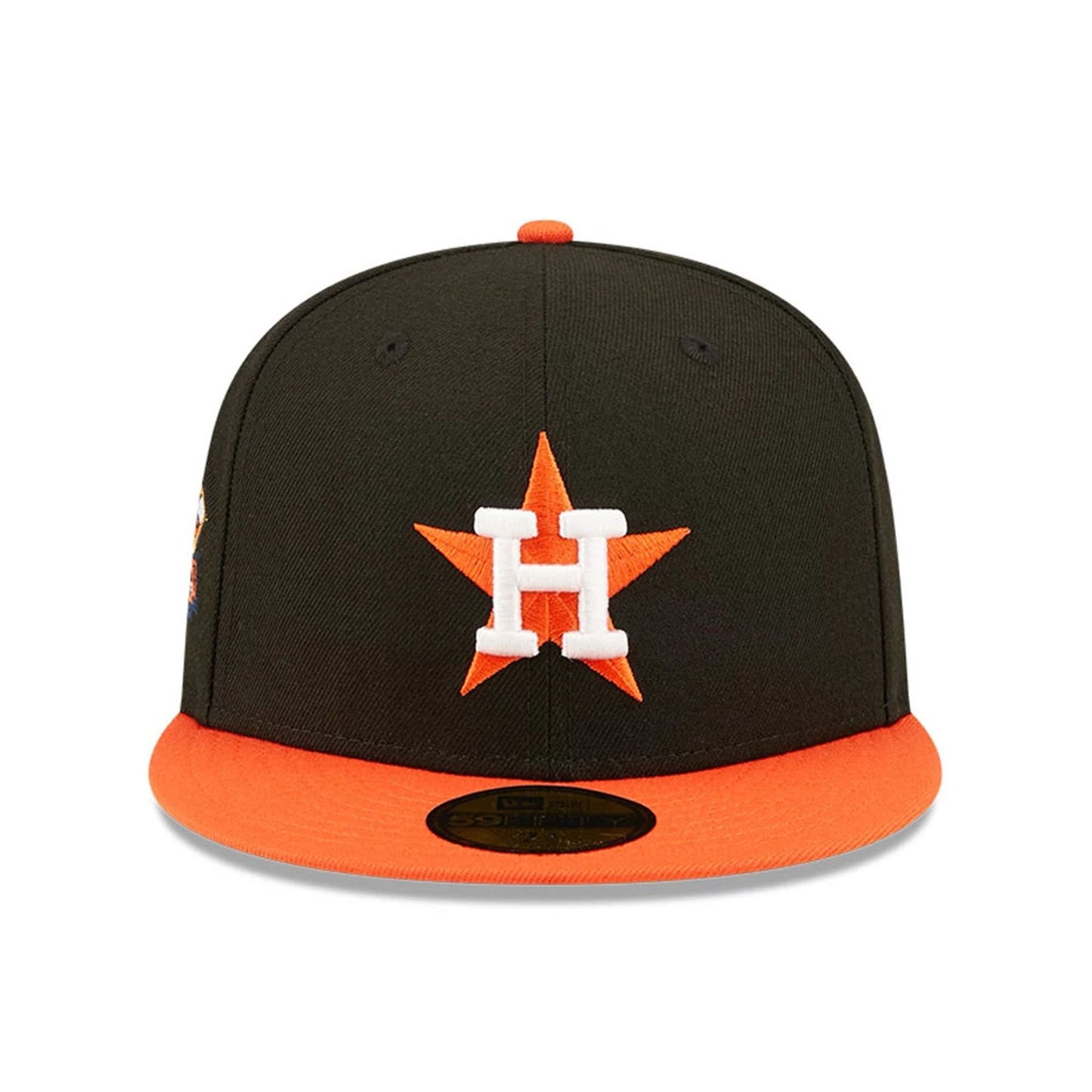 This is a Houston Astros Silver Anniversary Black 59FIFTY Fitted Cap 7