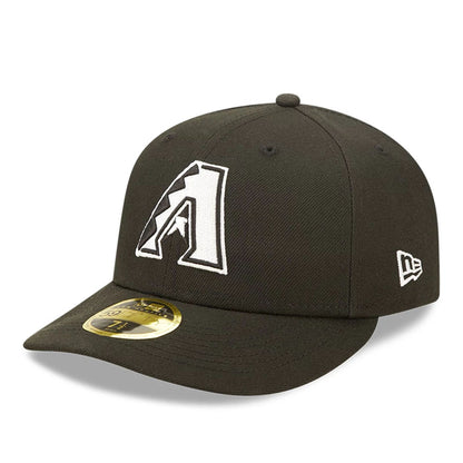 This is a Arizona Diamondbacks Black 59FIFTY Low Profile Cap 1