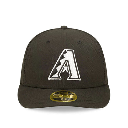 This is a Arizona Diamondbacks Black 59FIFTY Low Profile Cap 3