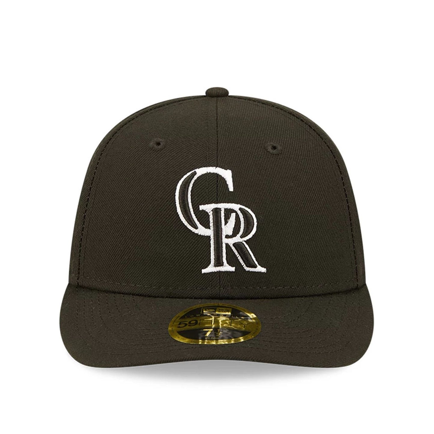 This is a Colorado Rockies Black 59FIFTY Low Profile Cap 3