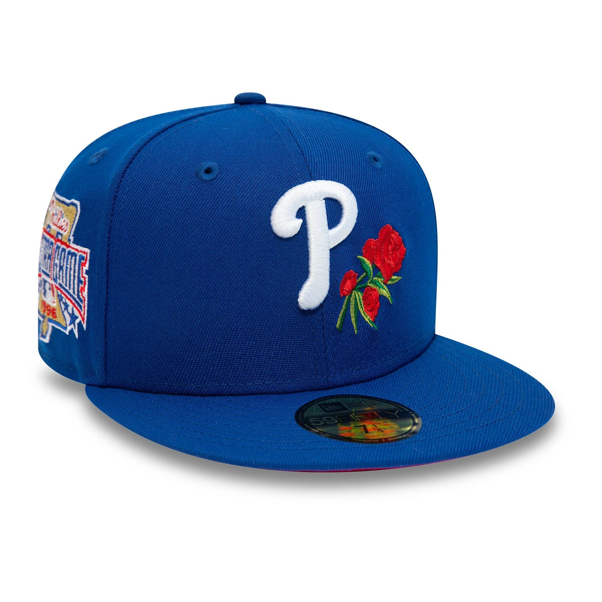 This is a Philadelphia Phillies MLB Blues Blue 59FIFTY Fitted Cap 1