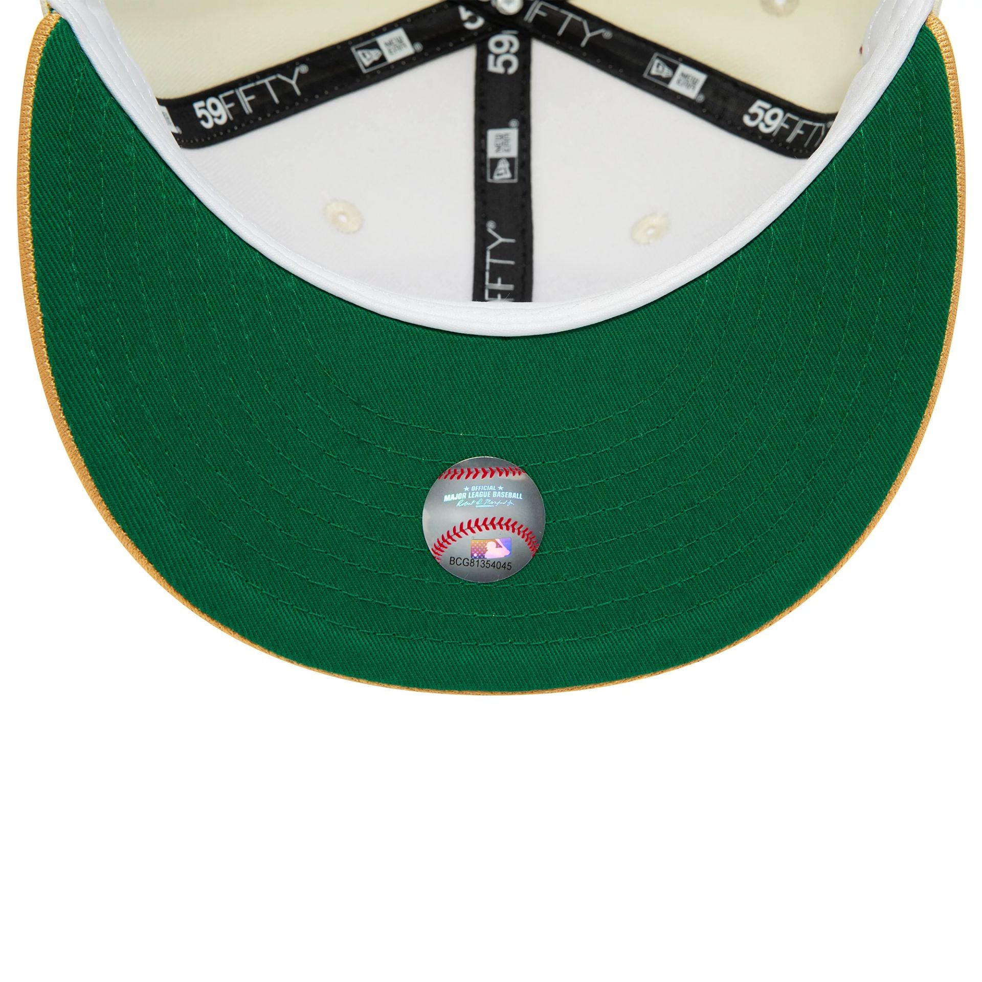 This is a St. Louis Cardinals Cooperstown World Series White 59FIFTY Fitted Cap 2