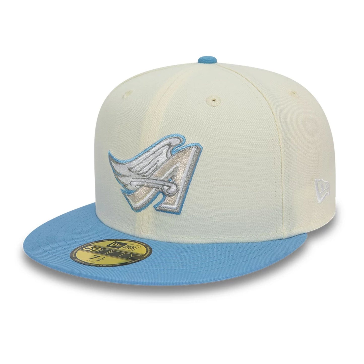 This is a Anaheim Angels Off White 59FIFTY Fitted Cap 7