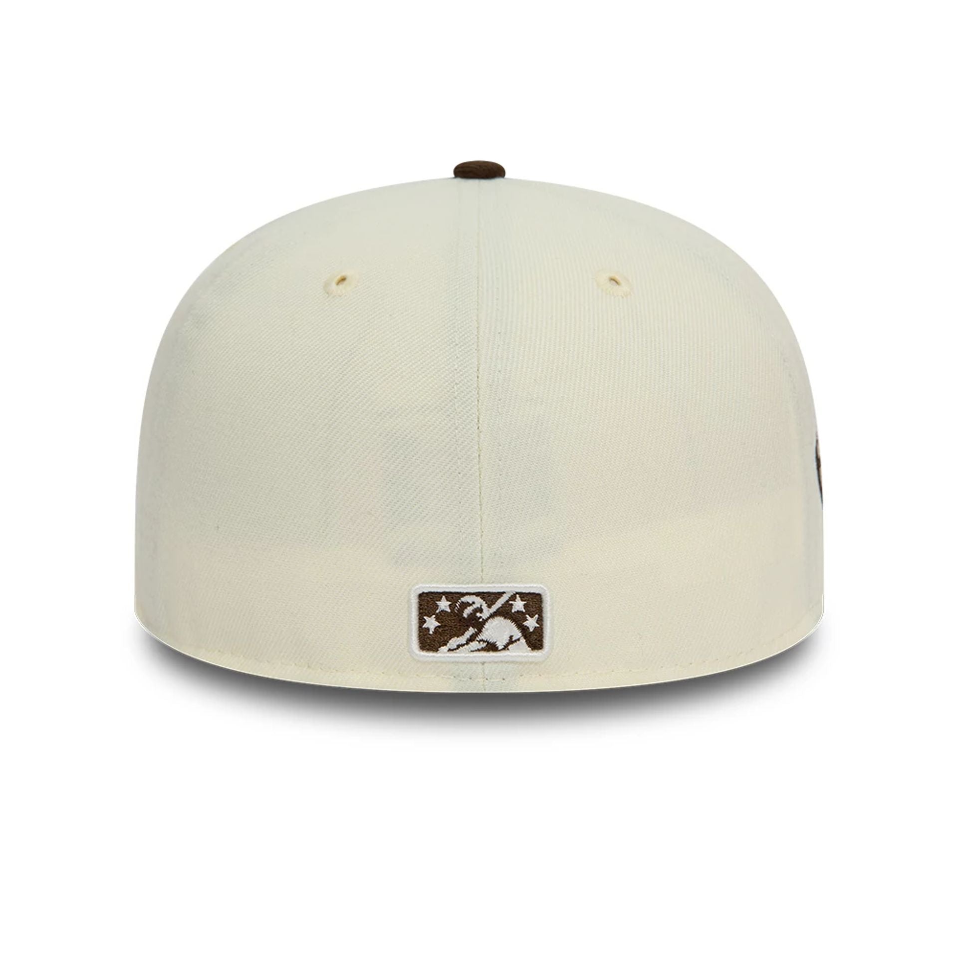 This is a Buffalo Bisons MiLB Off White 59FIFTY Fitted Cap 6