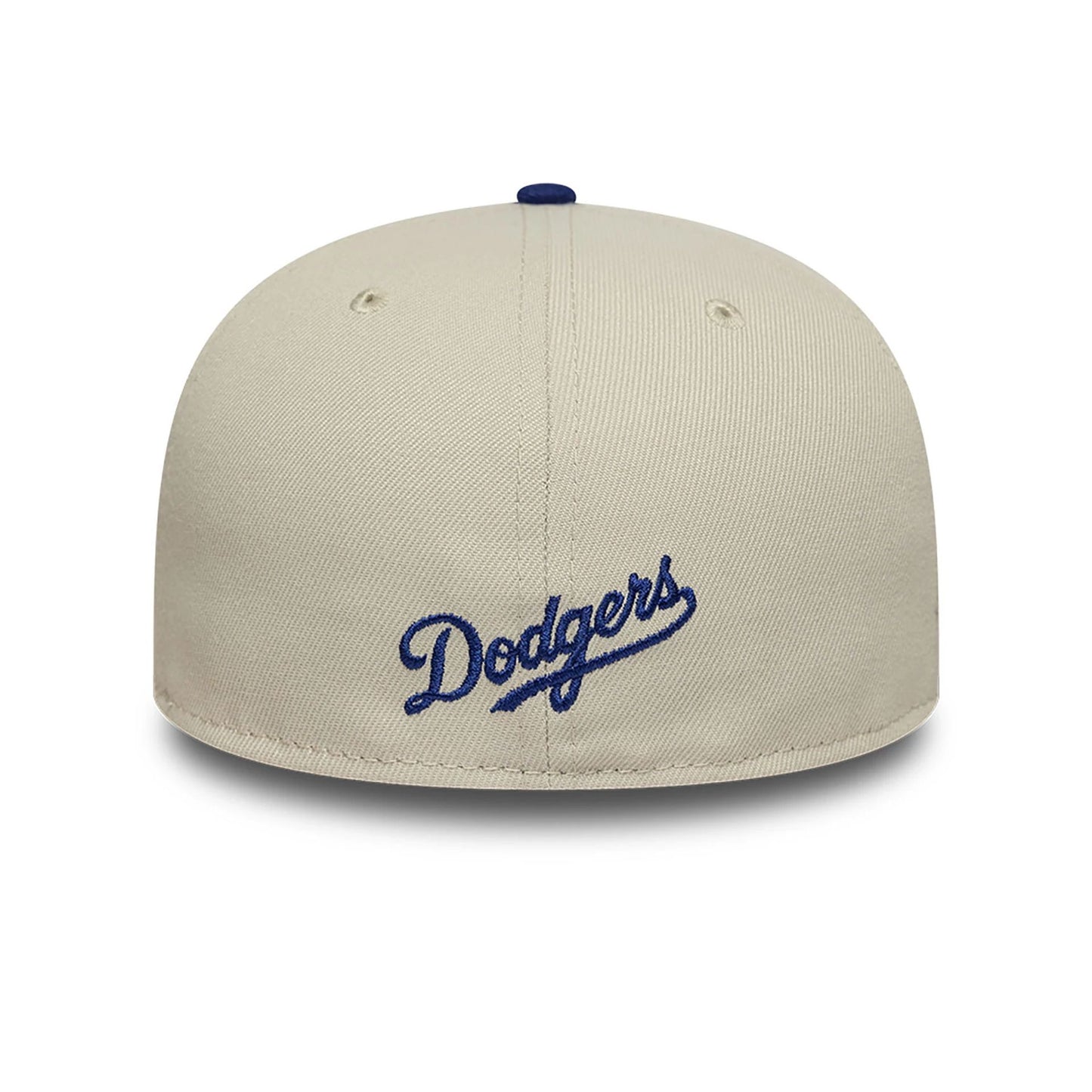 This is a LA Dodgers MLB Skull Beige 59FIFTY Fitted Cap 5