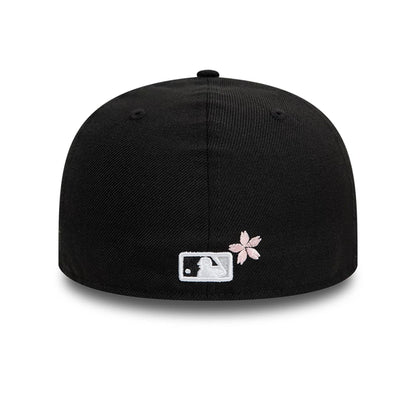 This is a Chicago White Sox Cherry Blossom Black Low Profile 59FIFTY Fitted Cap 3