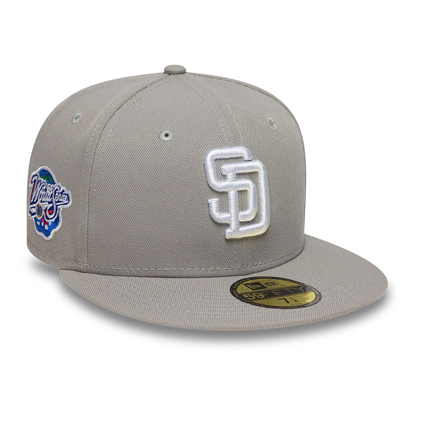 This is a San Diego Padres Grey 59FIFTY Fitted Cap 1