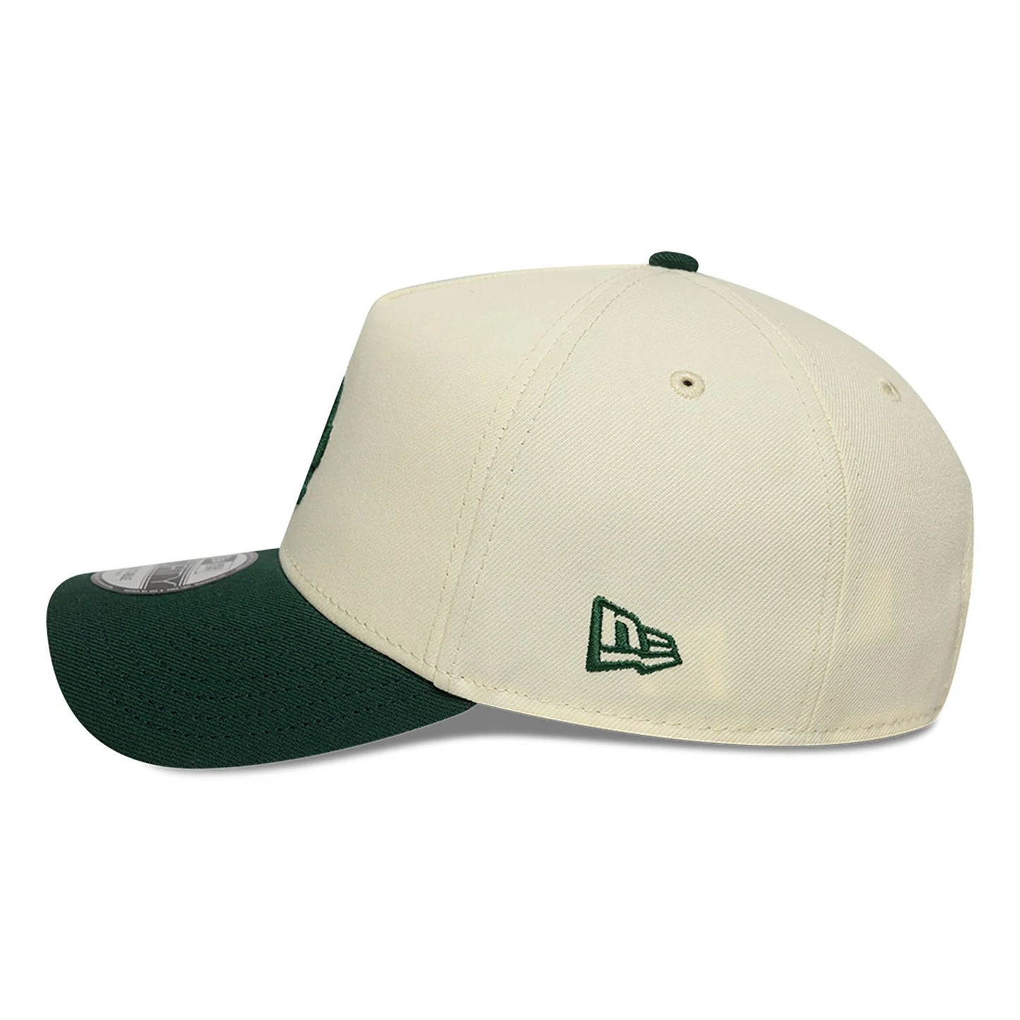 This is a LA Dodgers Chrome And Dark Green White 9FORTY A-Frame Adjustable Cap 6