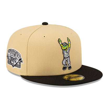 This is a Chicago White Sox MLB Mascots Vegas Gold 59FIFTY Fitted Cap 1