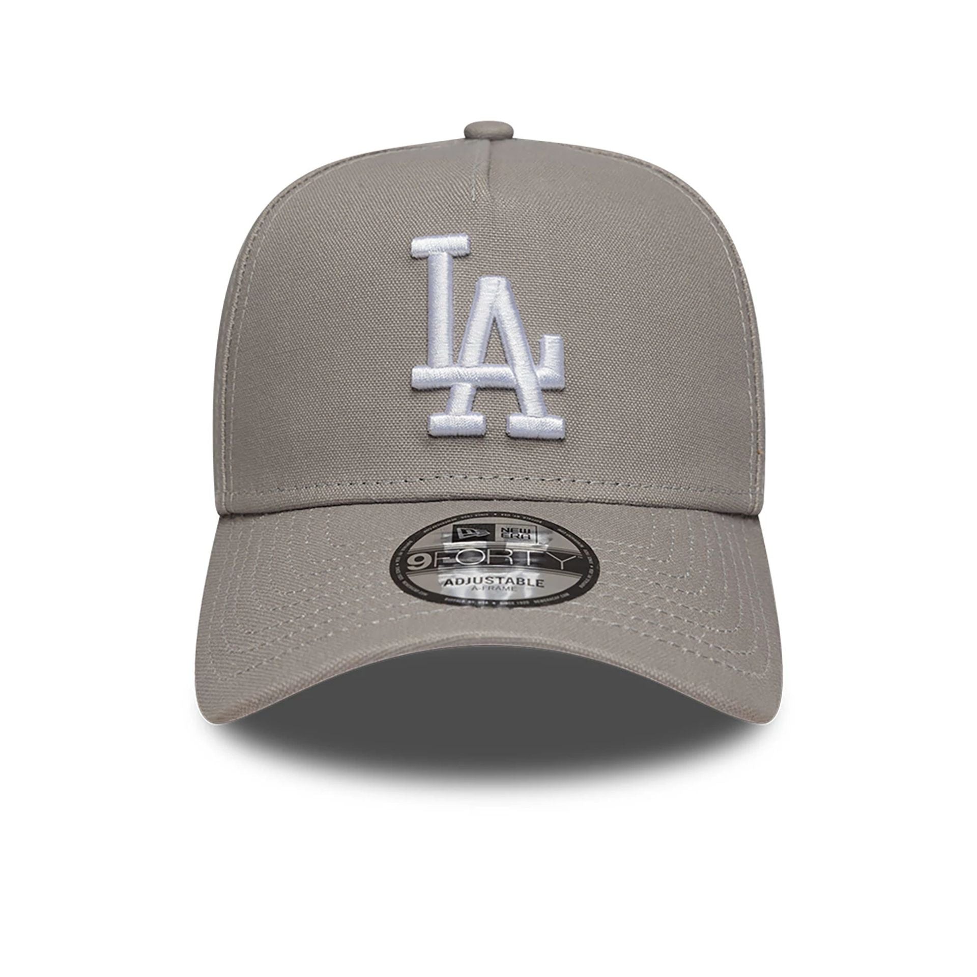 This is a LA Dodgers Grey 9FORTY A-Frame Adjustable Cap 2