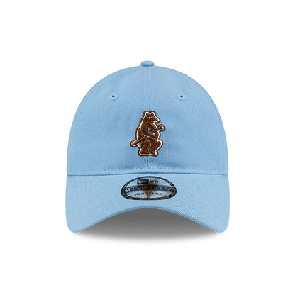 This is a Chicago Cubs Icon Pack Pastel Blue 9TWENTY Adjustable Cap 3