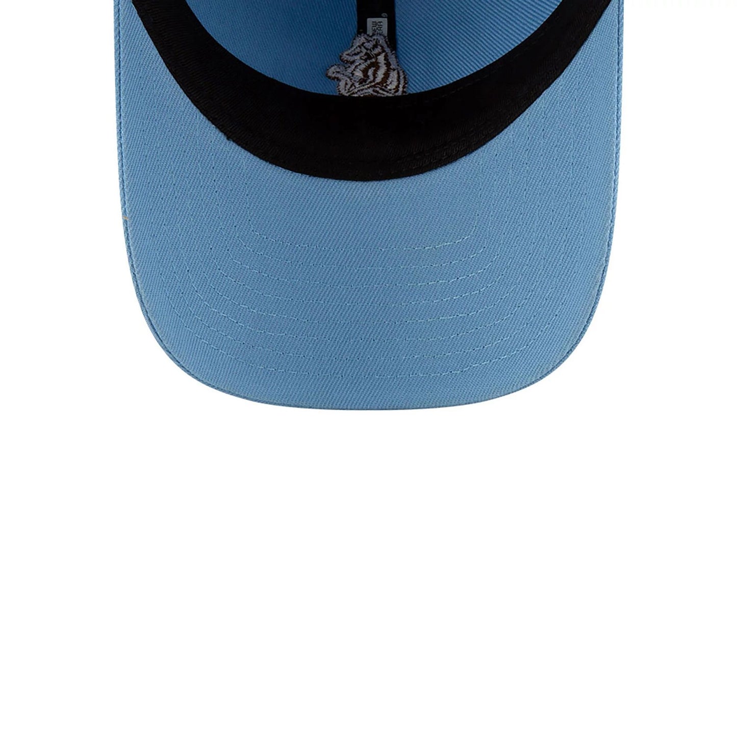 This is a Chicago Cubs Icon Pack Pastel Blue 9TWENTY Adjustable Cap 2