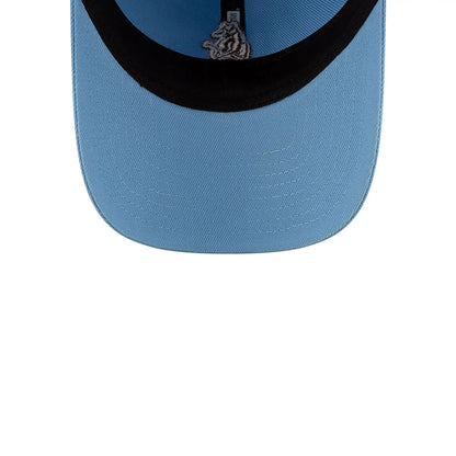 This is a Chicago Cubs Icon Pack Pastel Blue 9TWENTY Adjustable Cap 2