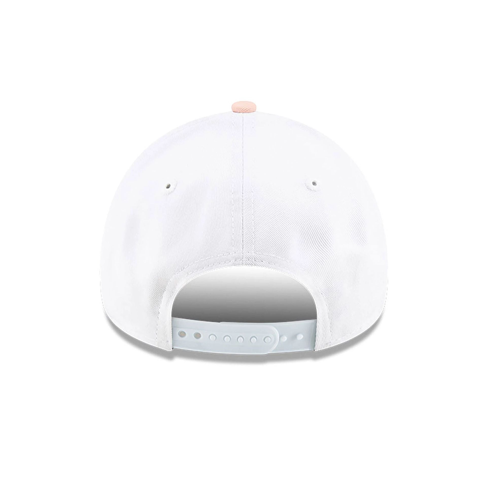 This is a Houston Astros MLB Pastel White 9FORTY A-Frame Adjustable Cap 5