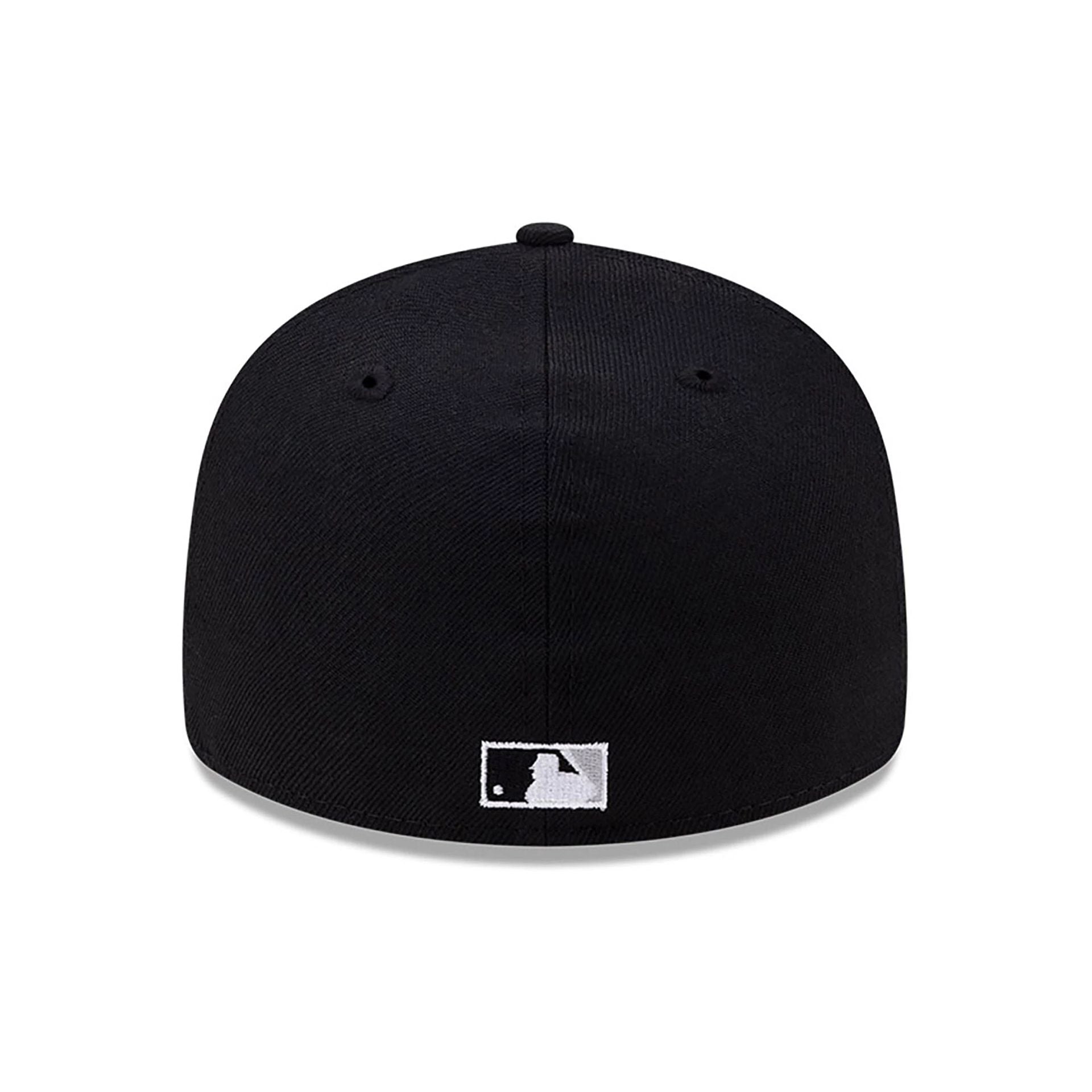 This is a Chicago White Sox MLB Team Logo Black Low Profile 59FIFTY Fitted Cap 5