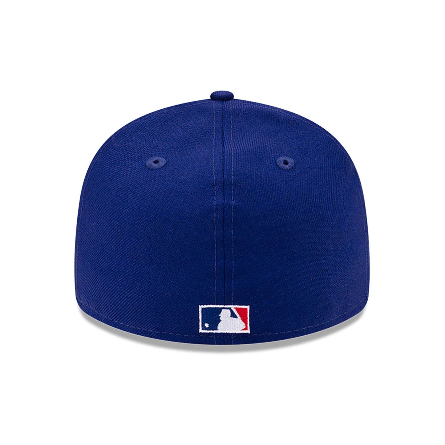 This is a LA Dodgers MLB Team Logo Dark Blue Low Profile 59FIFTY Fitted Cap 5