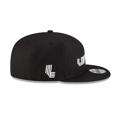 This is a LIV Golf Black 9FIFTY Snapback Adjustable Cap 6