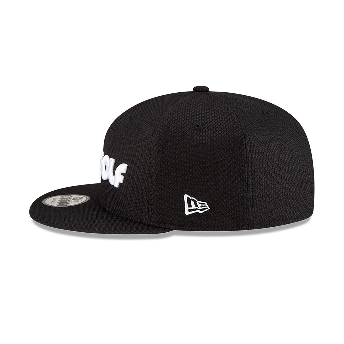 This is a LIV Golf Black 9FIFTY Snapback Adjustable Cap 7