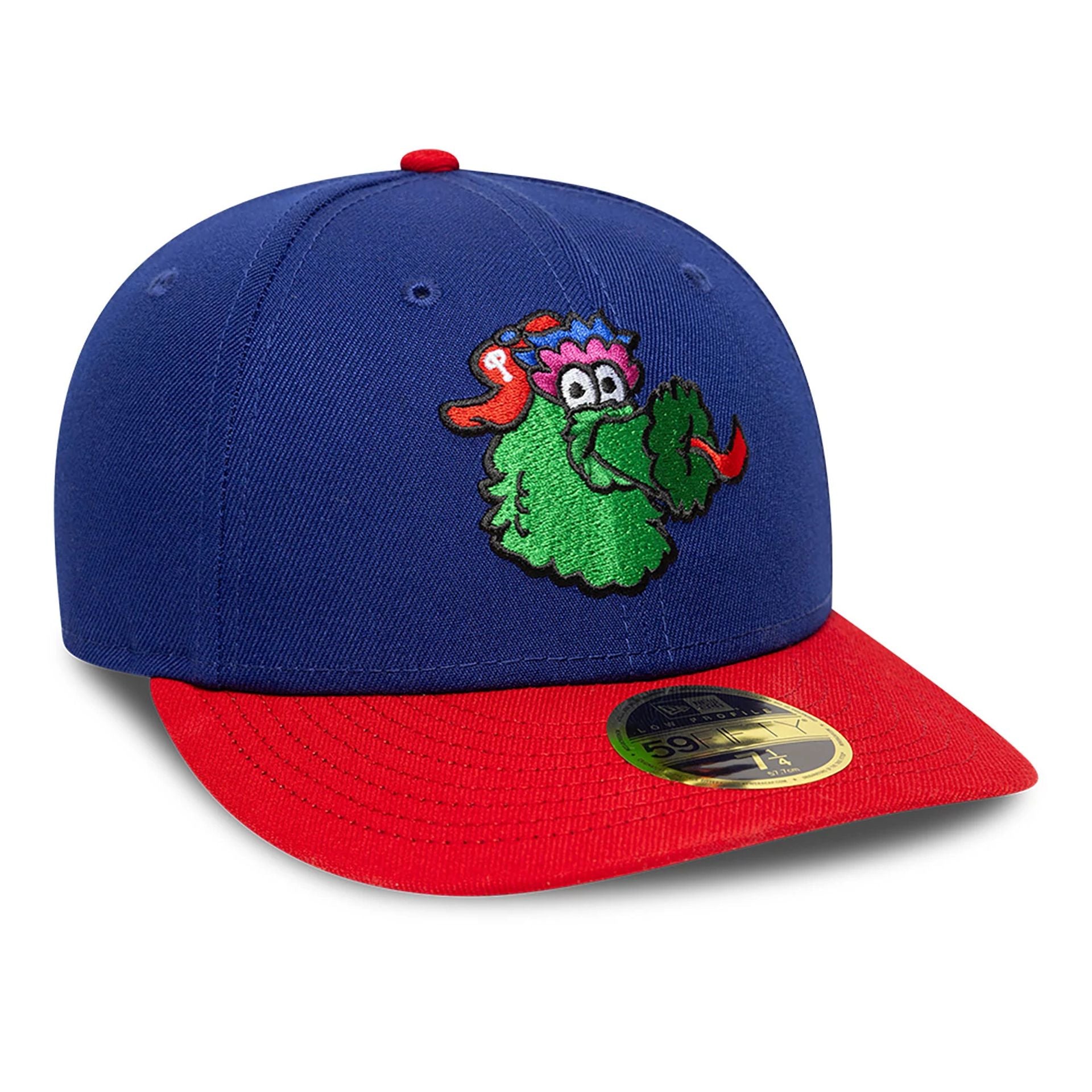 This is a Philadelphia Phillies MLB Character Blue Low Profile 59FIFTY Fitted Cap 4