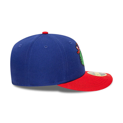 This is a Philadelphia Phillies MLB Character Blue Low Profile 59FIFTY Fitted Cap 6