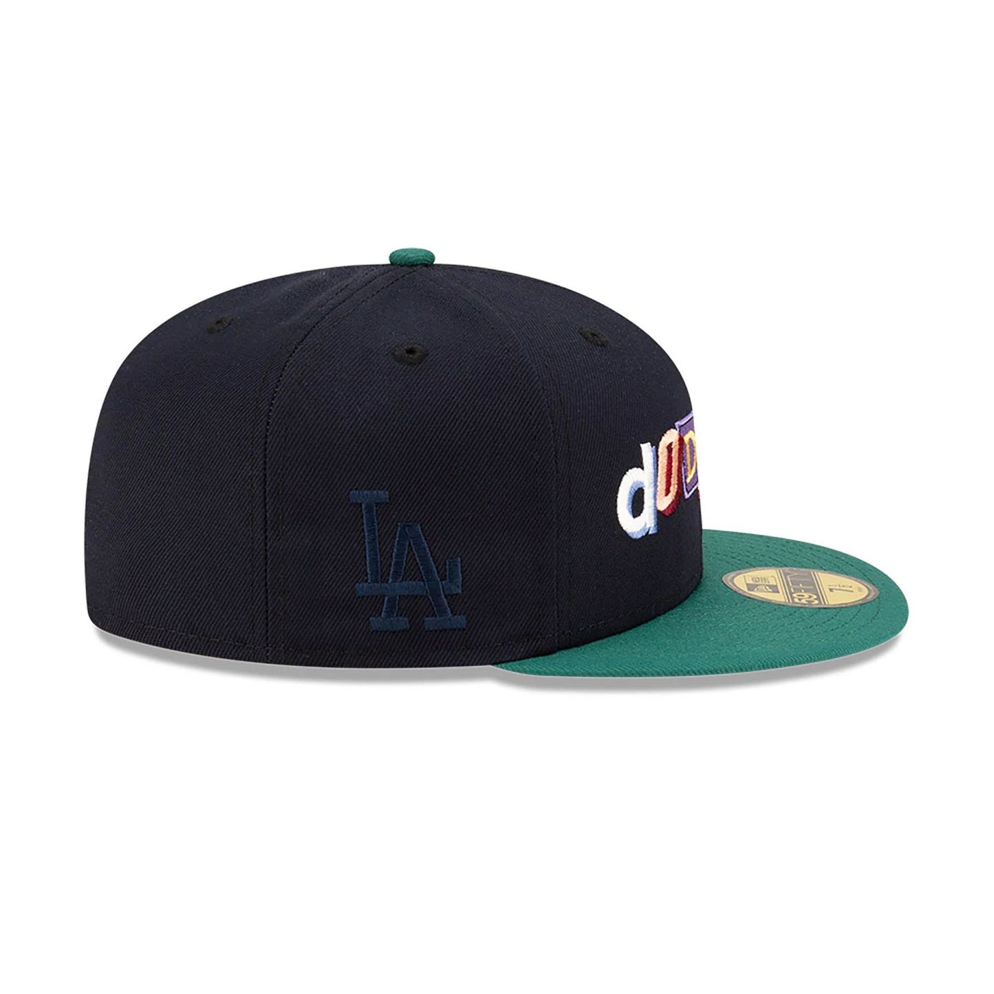 This is a LA Dodgers DIY Note Navy 59FIFTY Fitted Cap 6