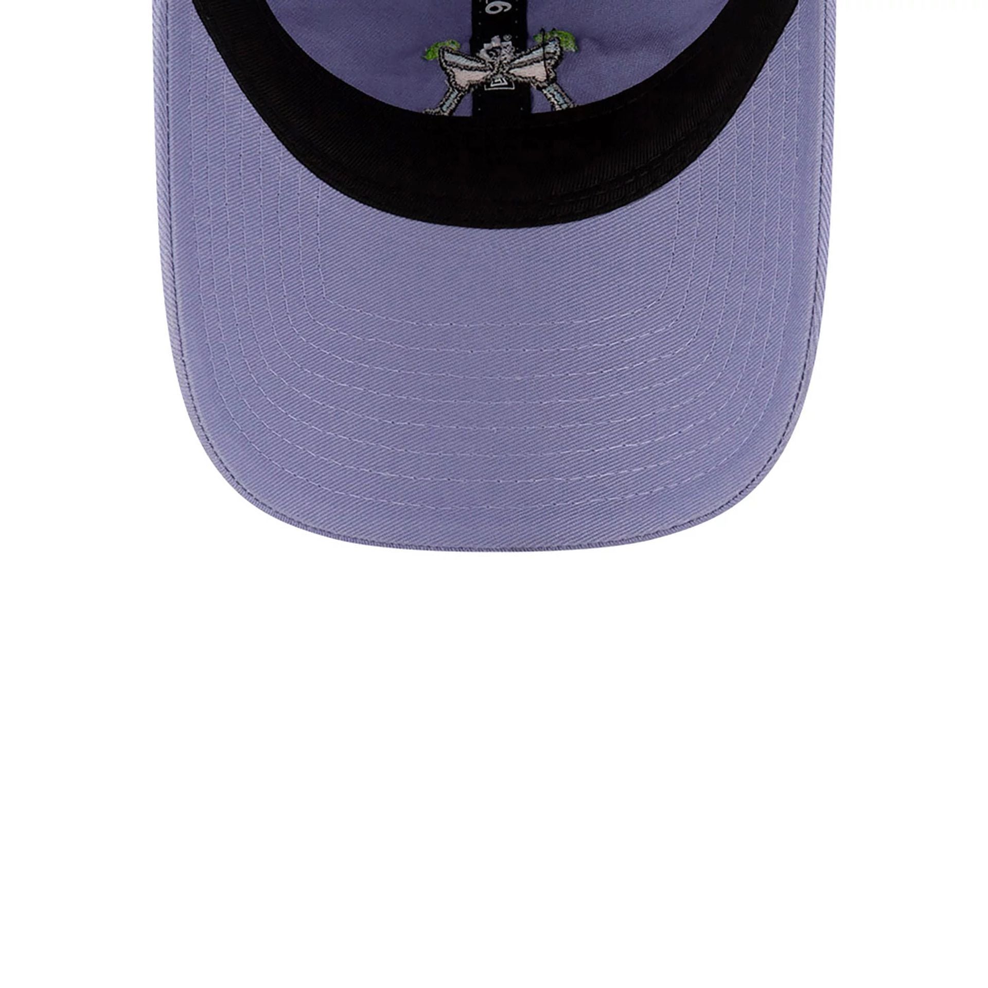 This is a New Era Micro Cheers Pastel Purple 9TWENTY Adjustable Cap 2