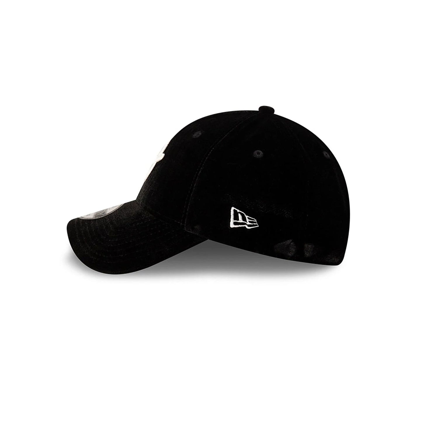 This is a New Era x Tony Delfino Velvet Black 9FORTY Adjustable Cap 7