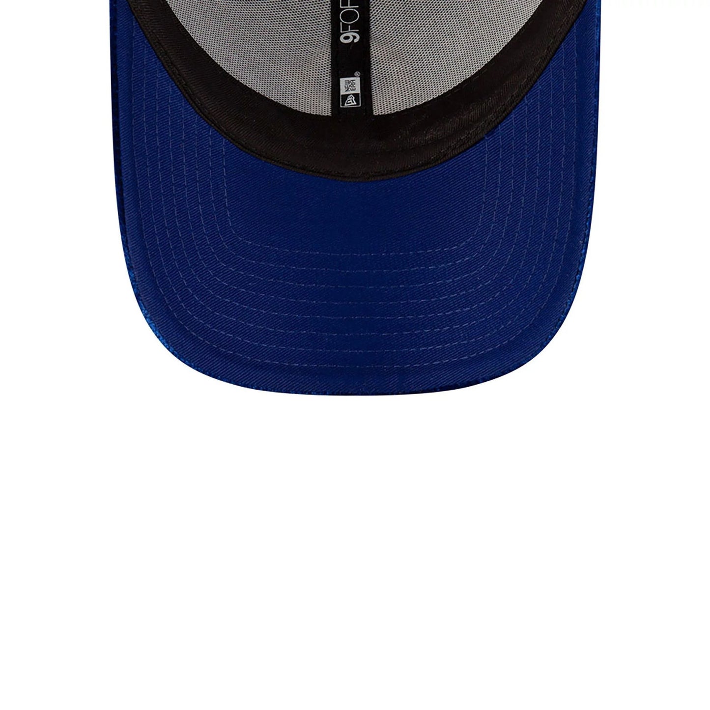 This is a New Era x Tony Delfino Velvet Dark Blue 9FORTY Adjustable Cap 3