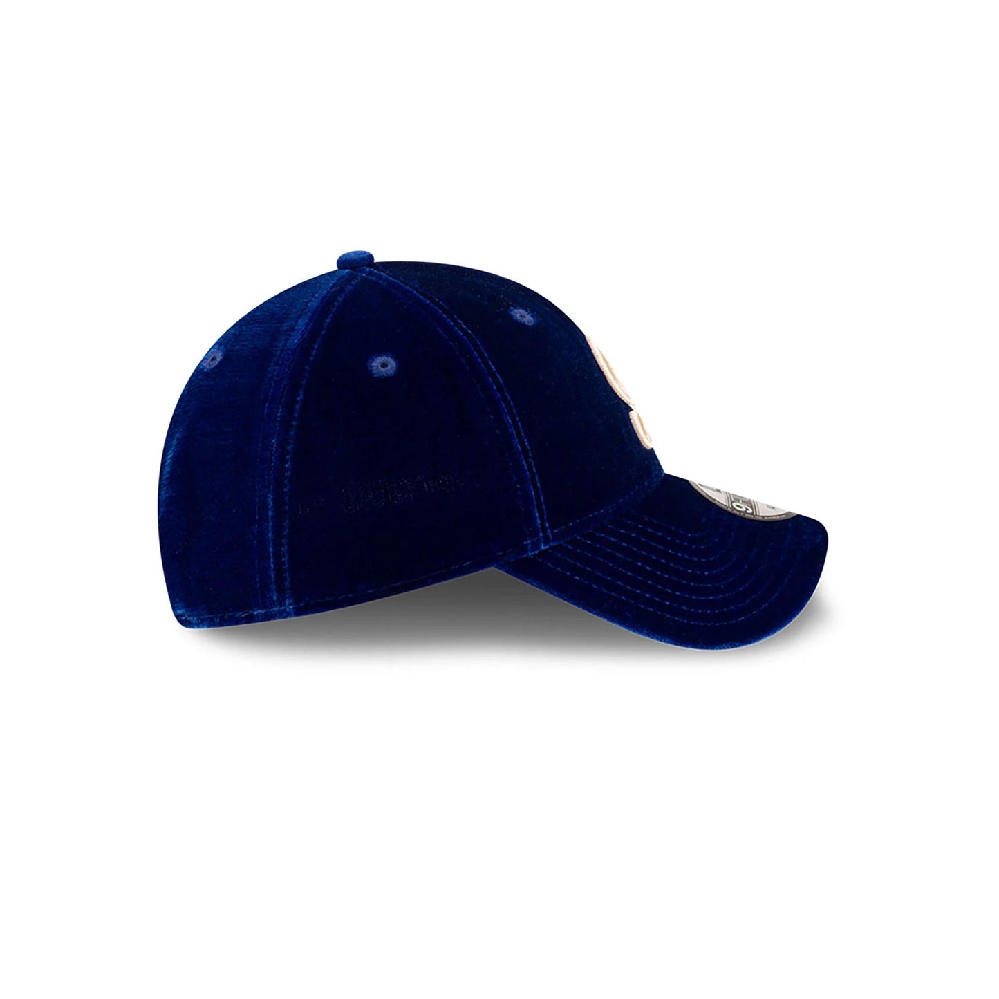 This is a New Era x Tony Delfino Velvet Dark Blue 9FORTY Adjustable Cap 6