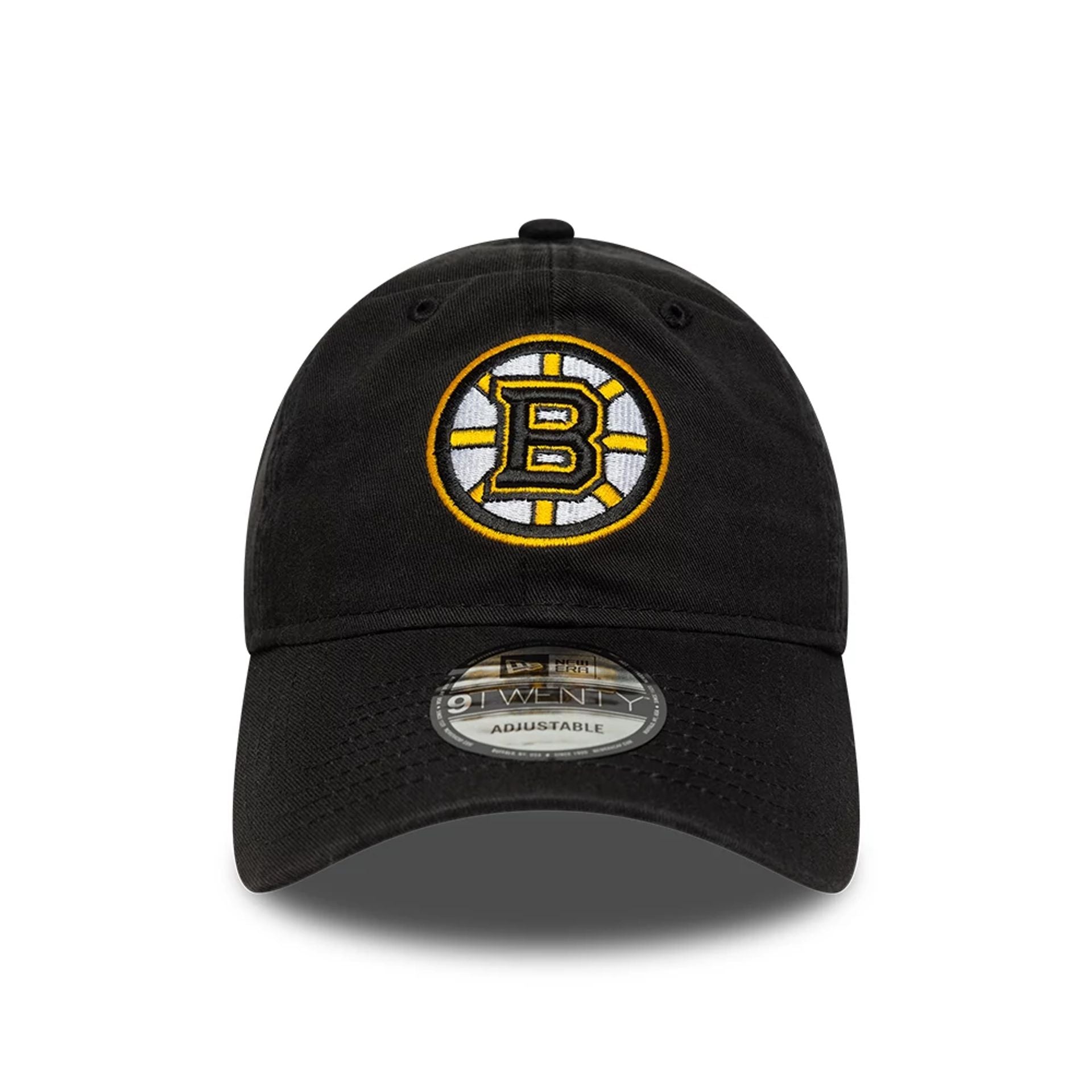 This is a Boston Bruins NHL Black 9TWENTY Adjustable Cap 2