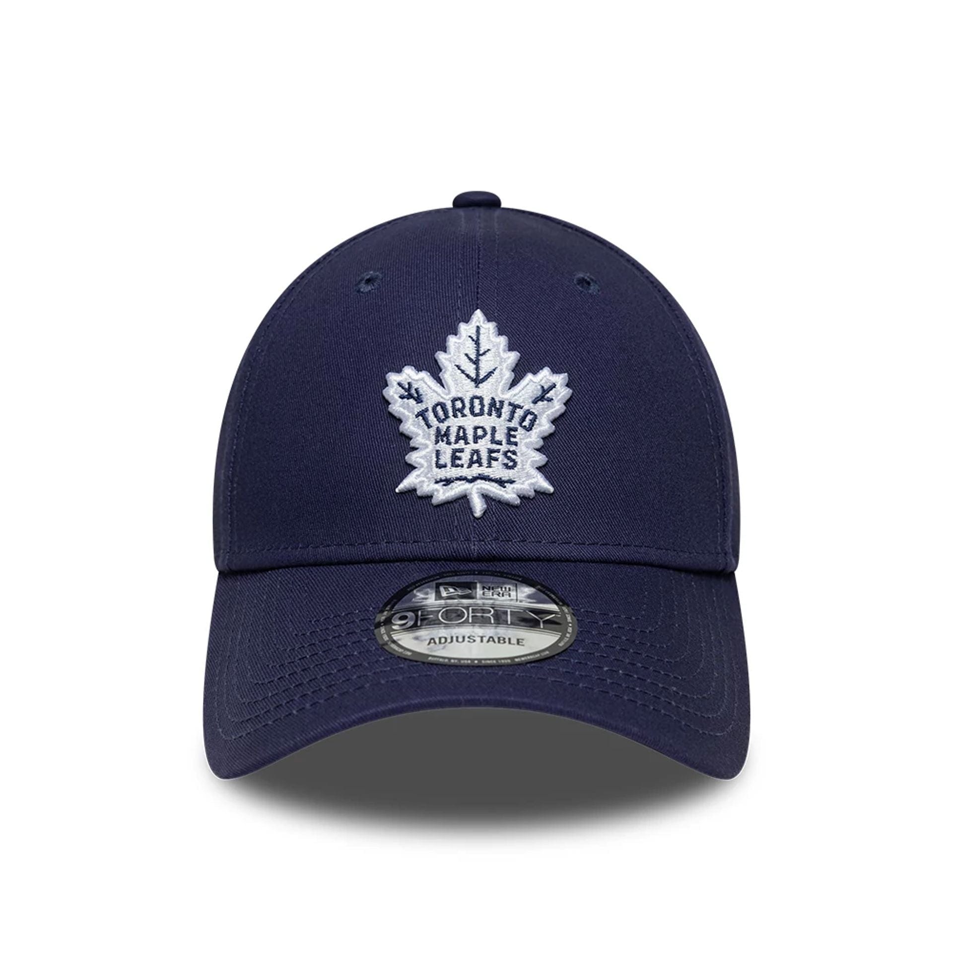 This is a Toronto Maple Leafs NHL Navy 9FORTY Adjustable Cap 2