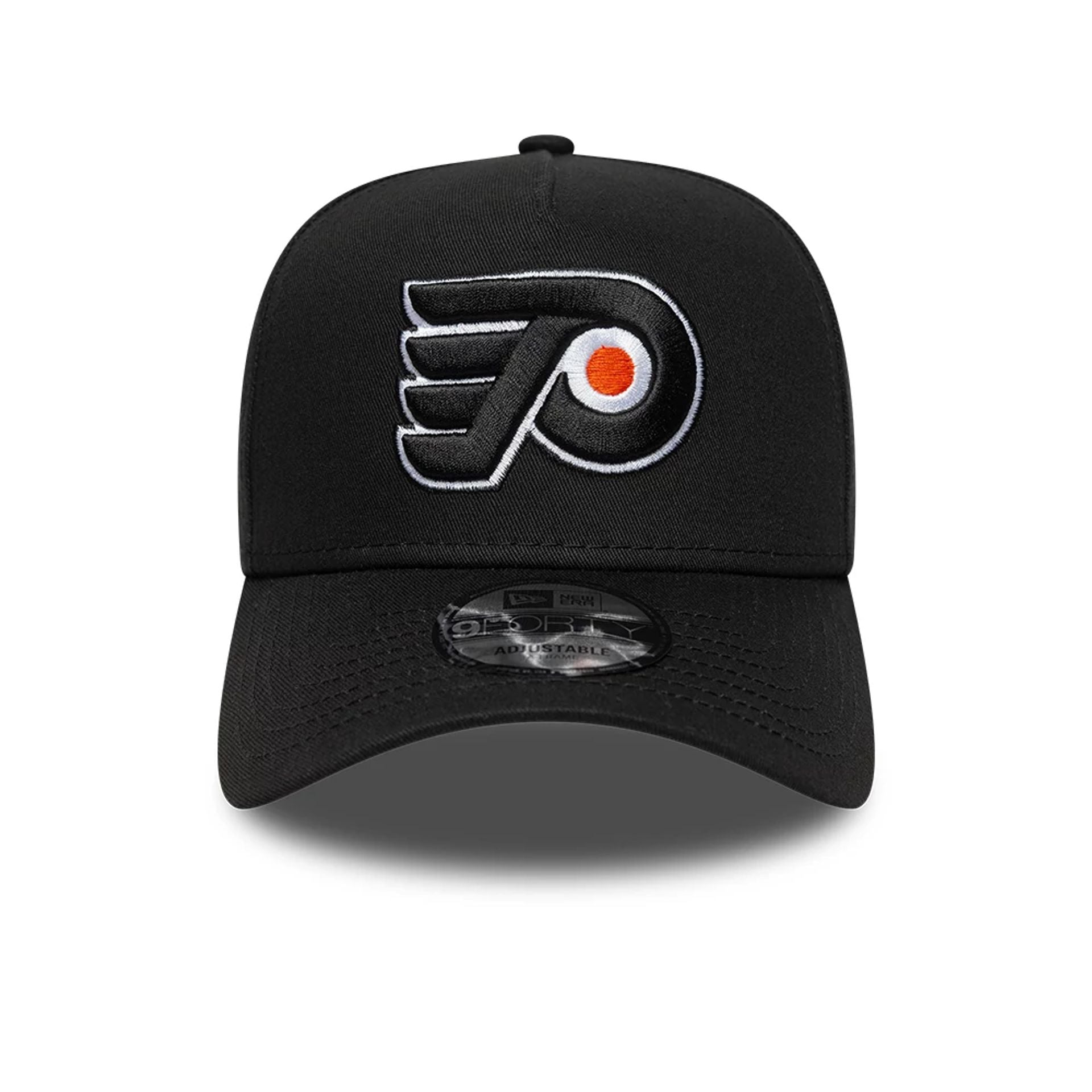 This is a Philadelphia Flyers NHL Black 9FORTY A-Frame Adjustable Cap 2