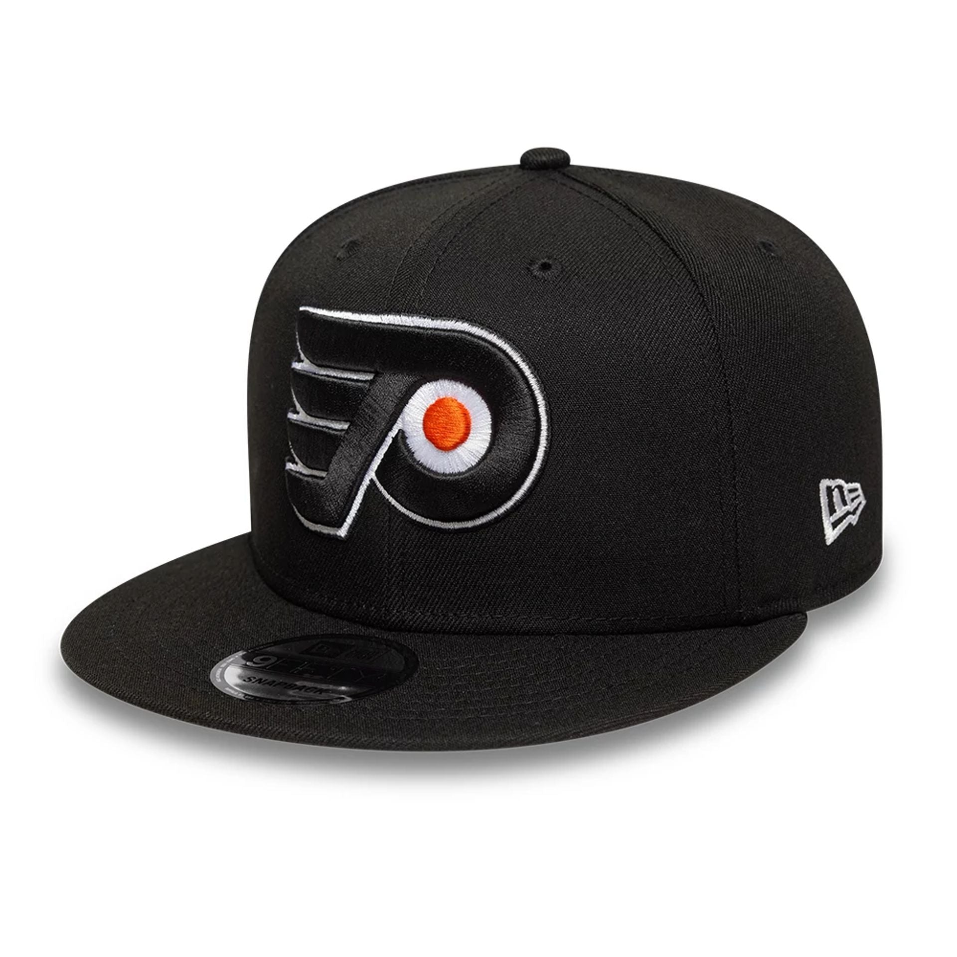 This is a Philadelphia Flyers NHL Black 9FIFTY Snapback Cap 1