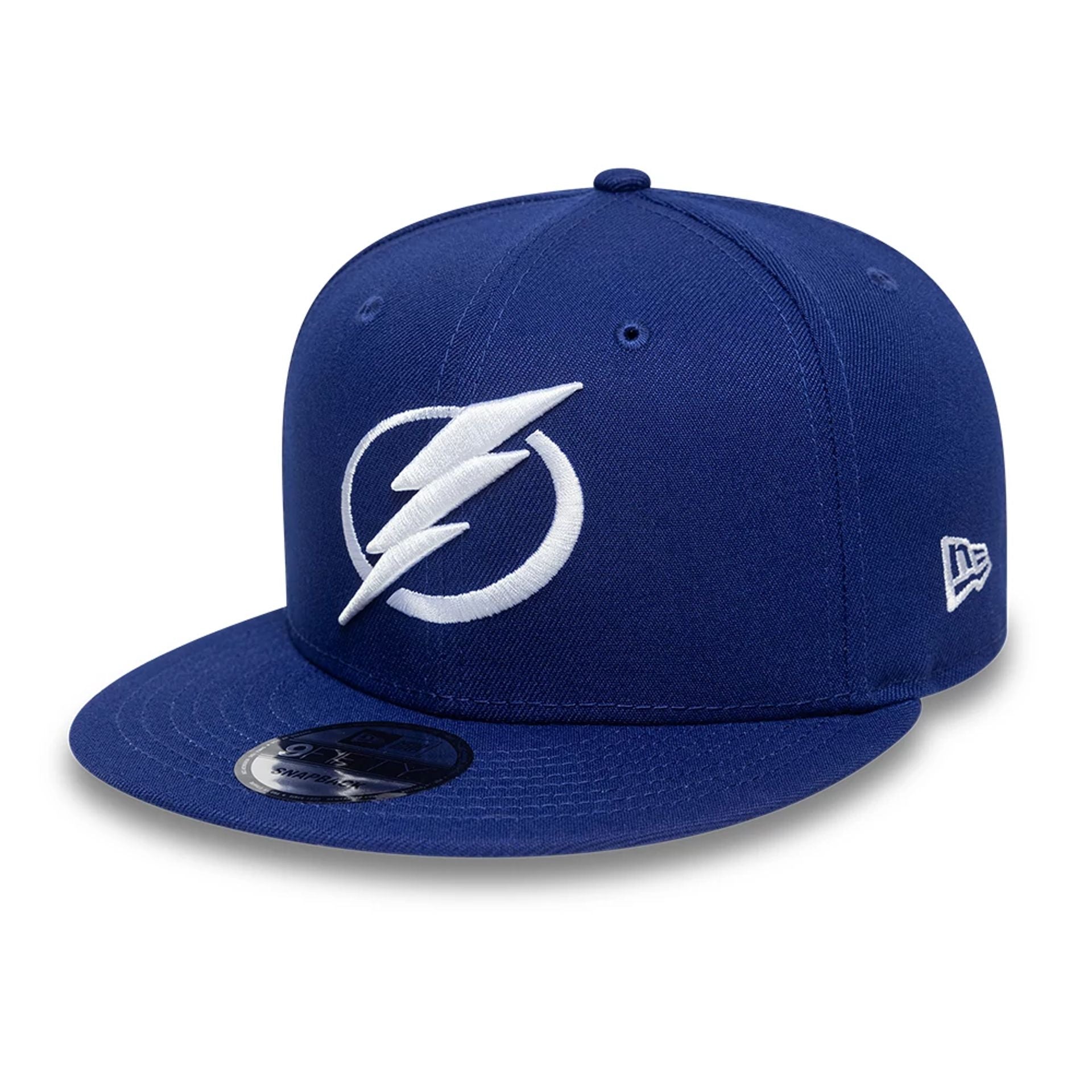 This is a Tampa Bay Lightning NHL Dark Blue 9FIFTY Snapback Cap 1