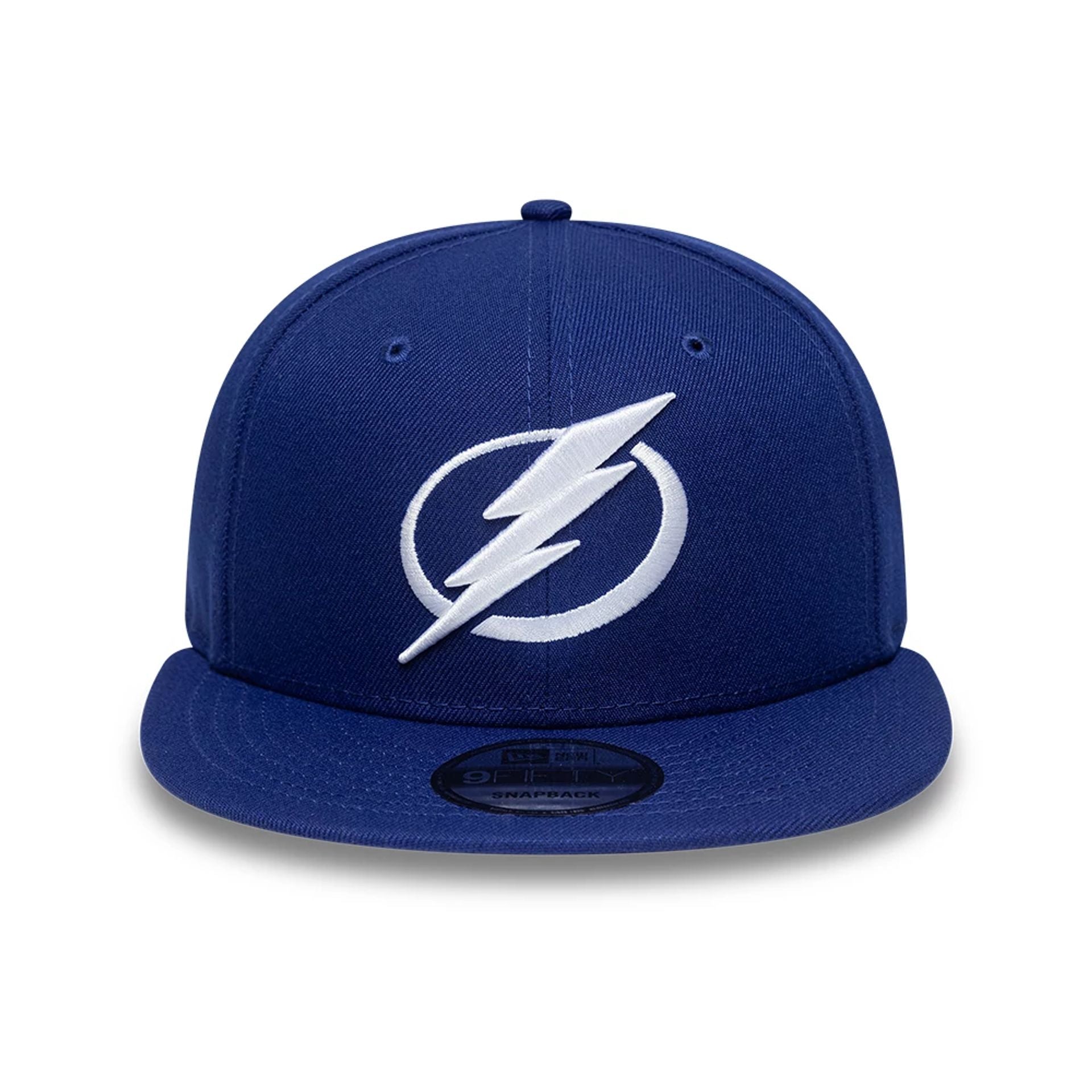 This is a Tampa Bay Lightning NHL Dark Blue 9FIFTY Snapback Cap 2