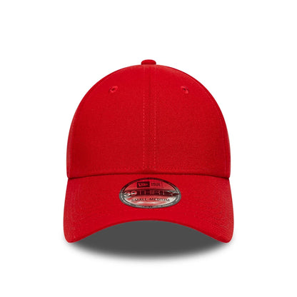 This is a New Era Essential Red 39THIRTY Stretch Fit Cap 3