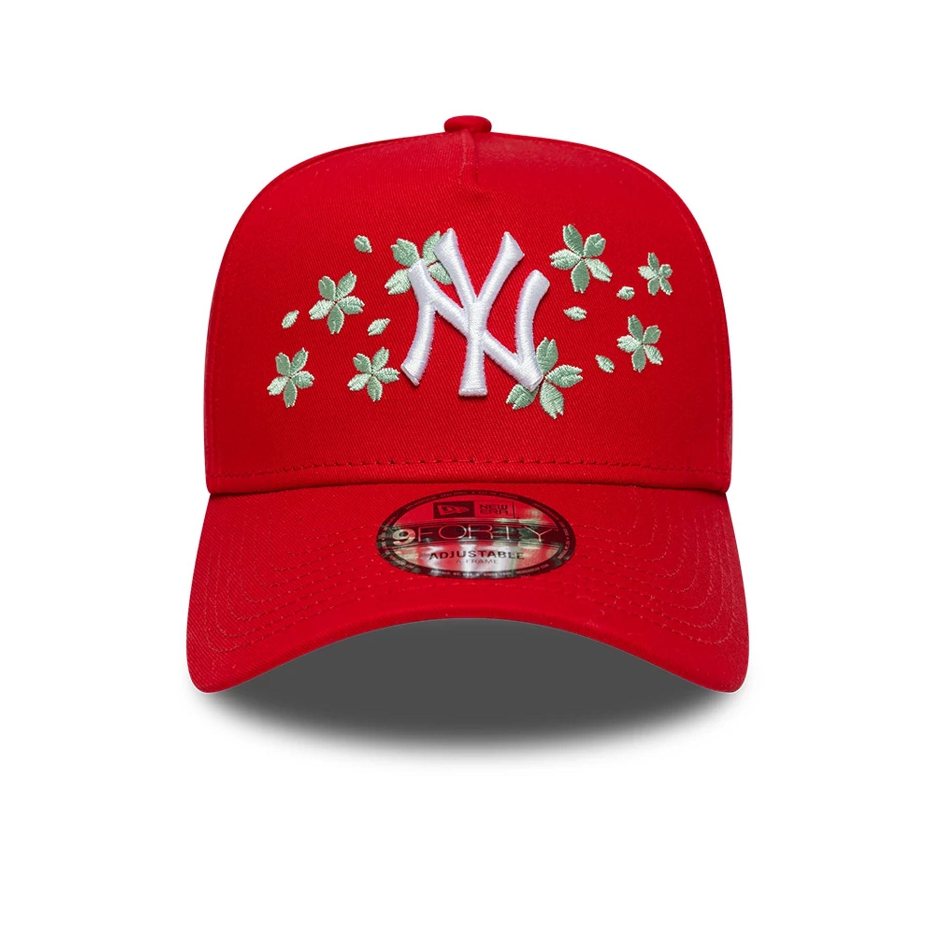 This is a New York Yankees Blossom Red 9FORTY A-Frame Adjustable Cap 2